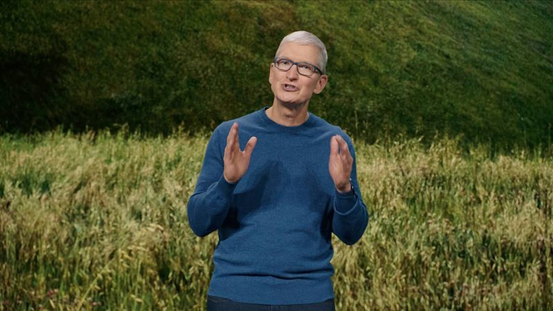 A still image taken from Apple