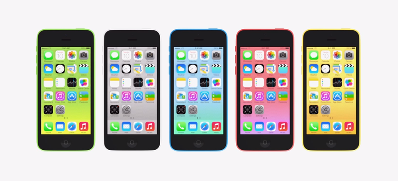 iphone 5c plastic