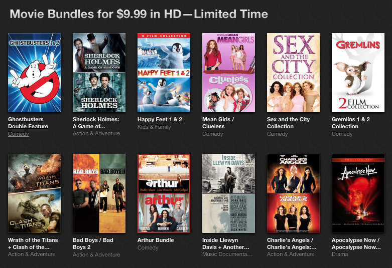 movie bundles