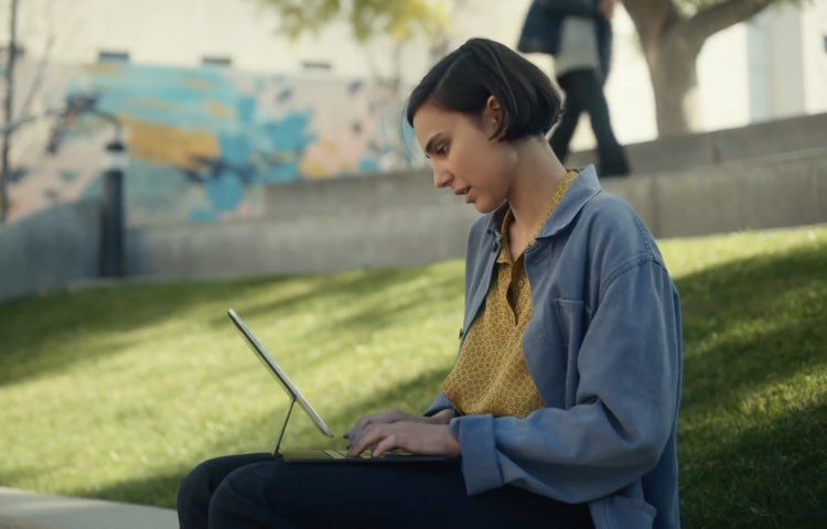 A still from Apple