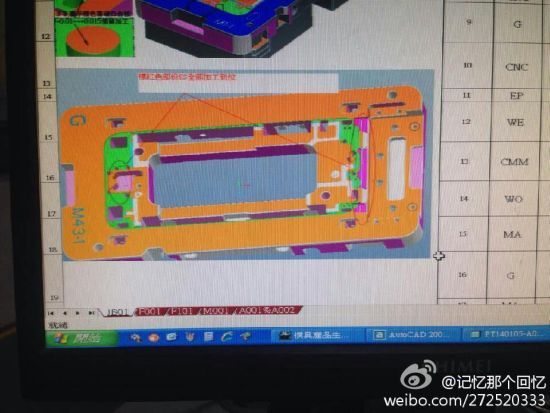 iPhone 6 schematics (CAD model 001)