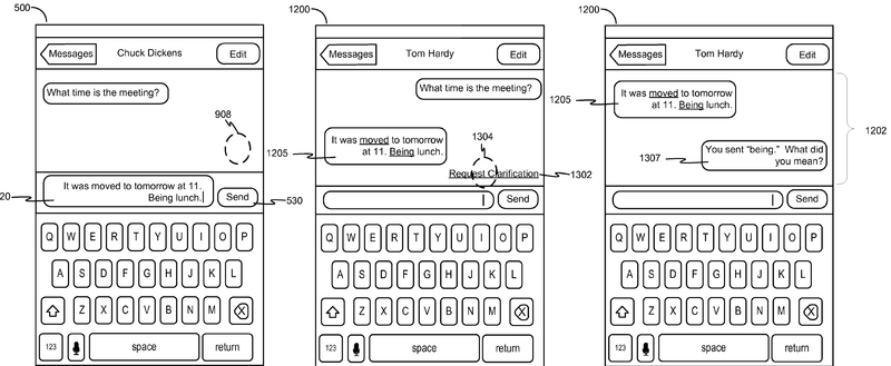 Apple patent smarter Auto-Correction drawing 001