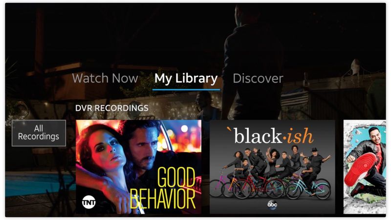 A screenshot showing off DirecTV