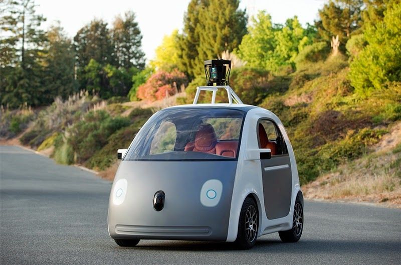 Google Self-Driving Car (Artist Rendition 001)
