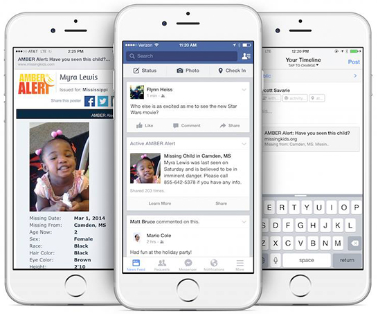 Facebook AMBER Alerts image 001