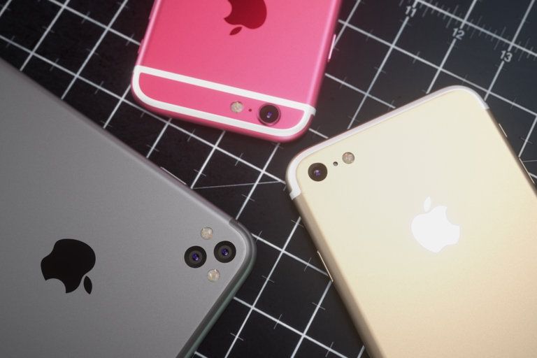 iPhone 5se iPhone 7 concept Curved image 005