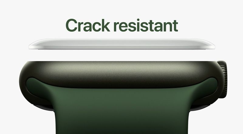 Apple Watch 7 crack resistant