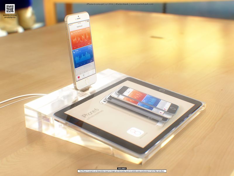 iPhone 6 concept (Apple Store, Martin Hajek 002)