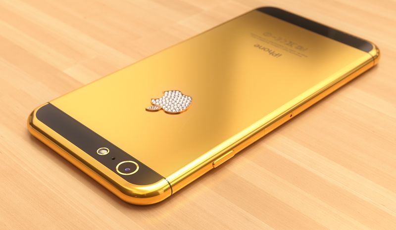 iPhone 6 concept (gold, Martin Hajek 001)