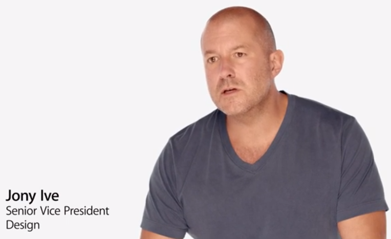 jony ive video talk