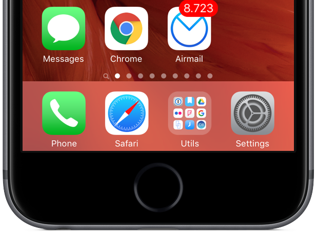 My Home Screen Christian Zibreg iPHone screenshot 010
