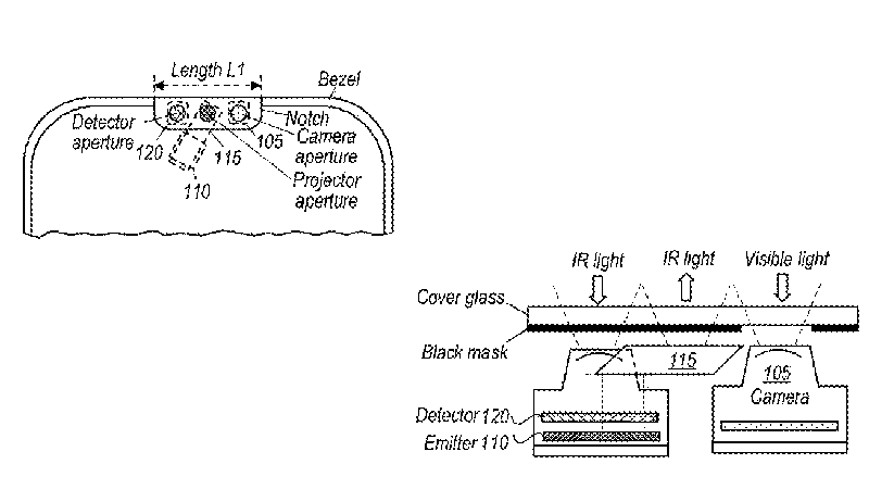 Patent drawing illustrating how Apple