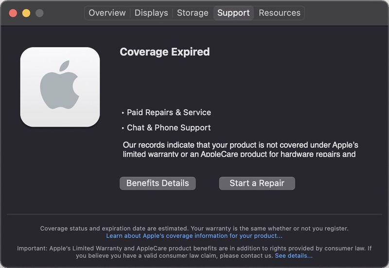A Mac screenshot showing a new Support menu in macOS 11.3 listing the user