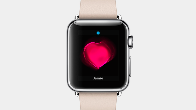 Apple Watch heartbeat