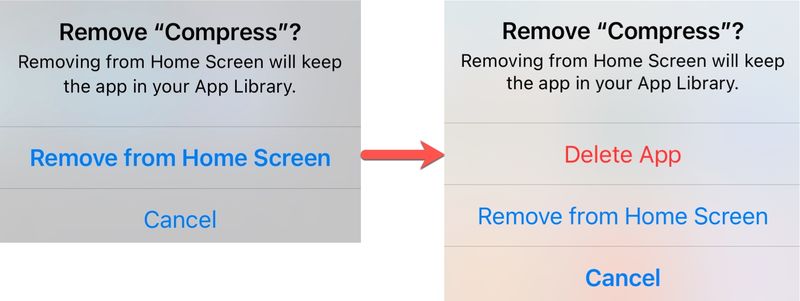 No Delete and Delete App Options on iPhone