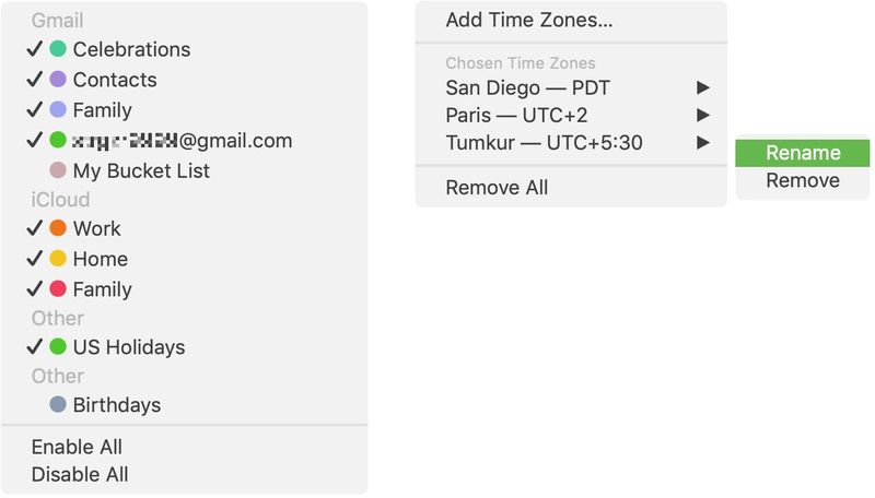 Dato Calendar Time Zones Mac