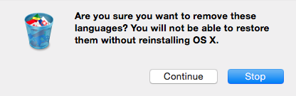 delete language files mac