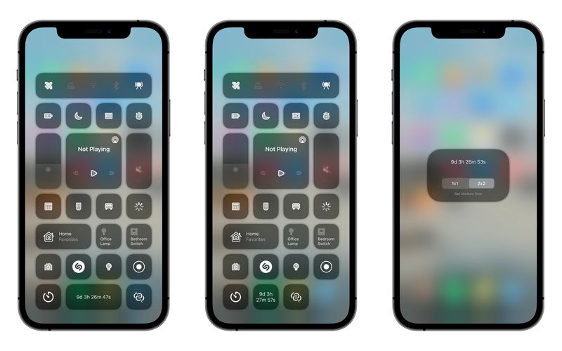Uptime for jailbreak widget in Control Center.