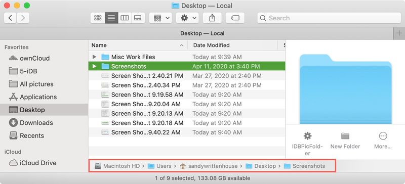 Finder Show Path Bar Mac