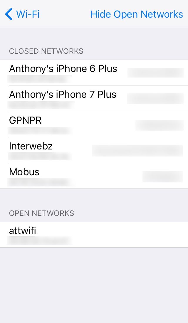Wi-Fi the strongest link network closed or open