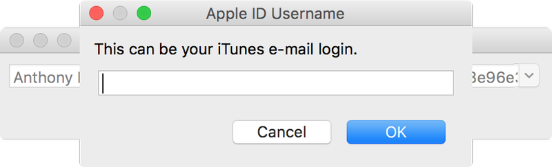 Cydia Impactor Apple ID