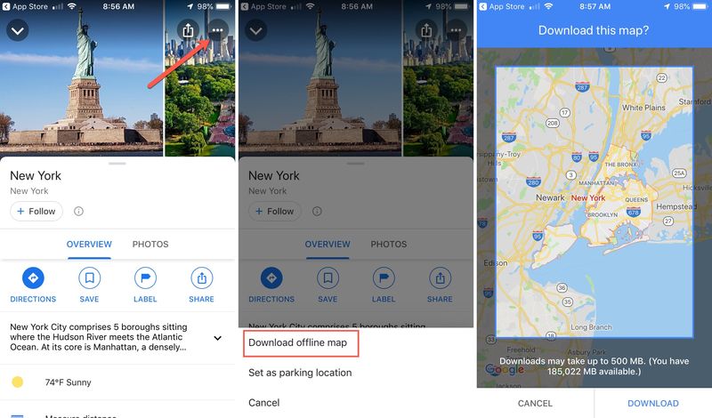 Télécharger la carte Google Maps - Mise à jour