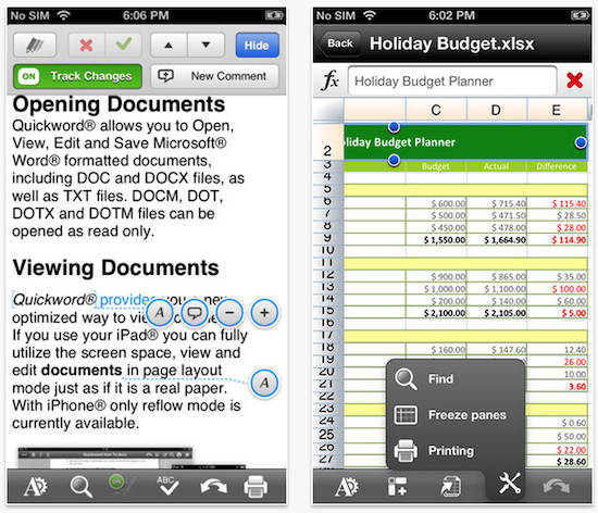 quickoffice app