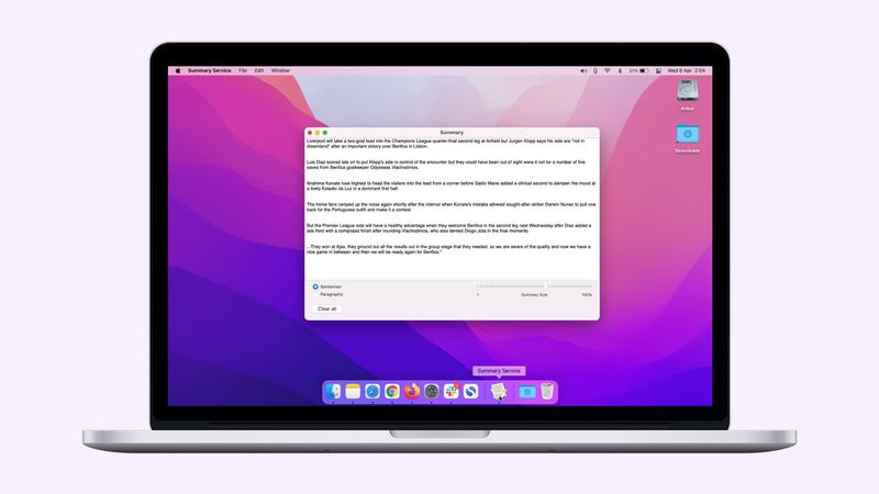 Utiliser Résumé sur Mac