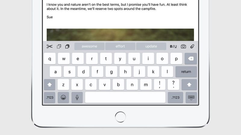 Keyboard improvements