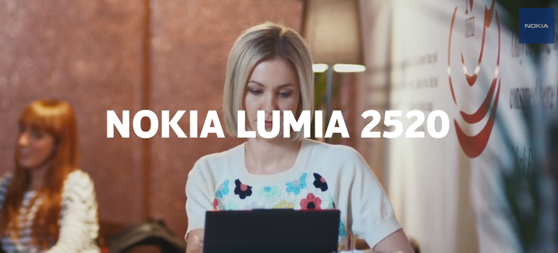La Nouvelle Publicité Nokia Lumia 2520 Contre l'iPad