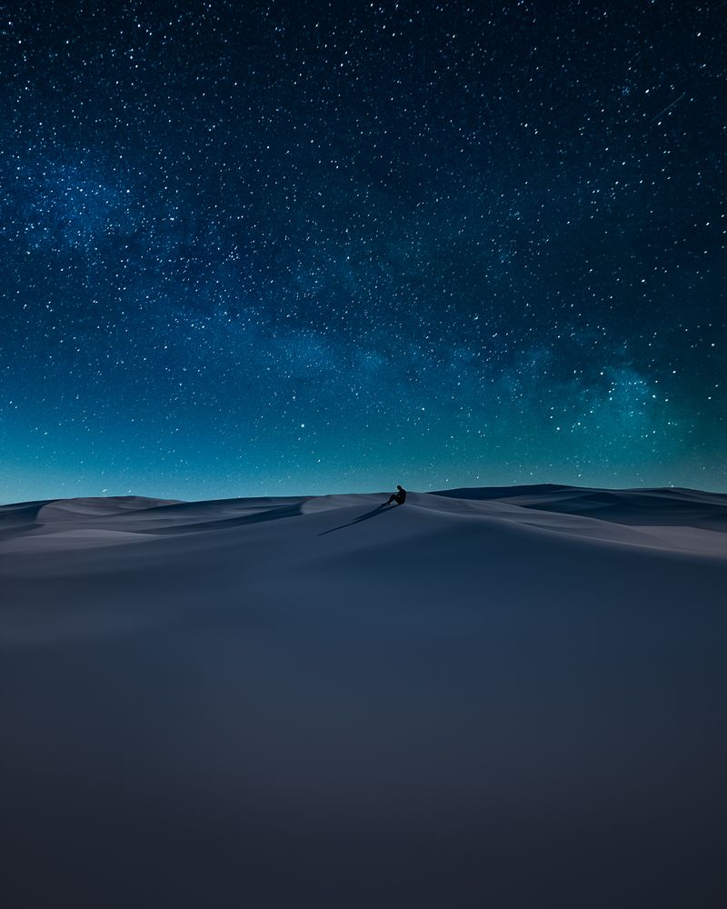 DUNESCAPE desert wallpaper for iPhone jstngraphics idownloadblog night