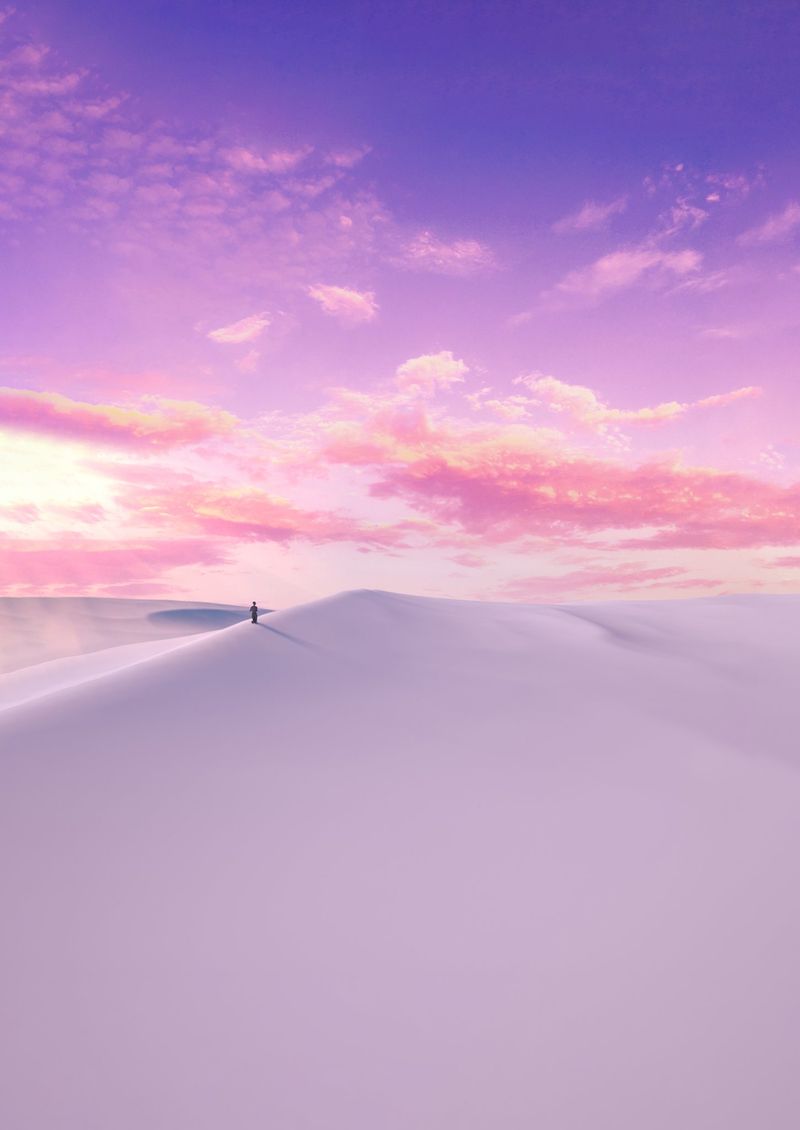 DUNESCAPE desert wallpaper for iPhone jstngraphics idownloadblog day pink