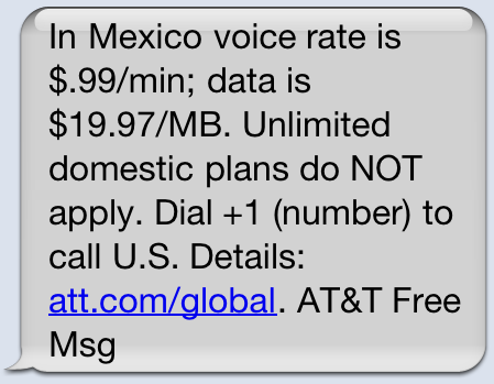 AT&T in Mexico