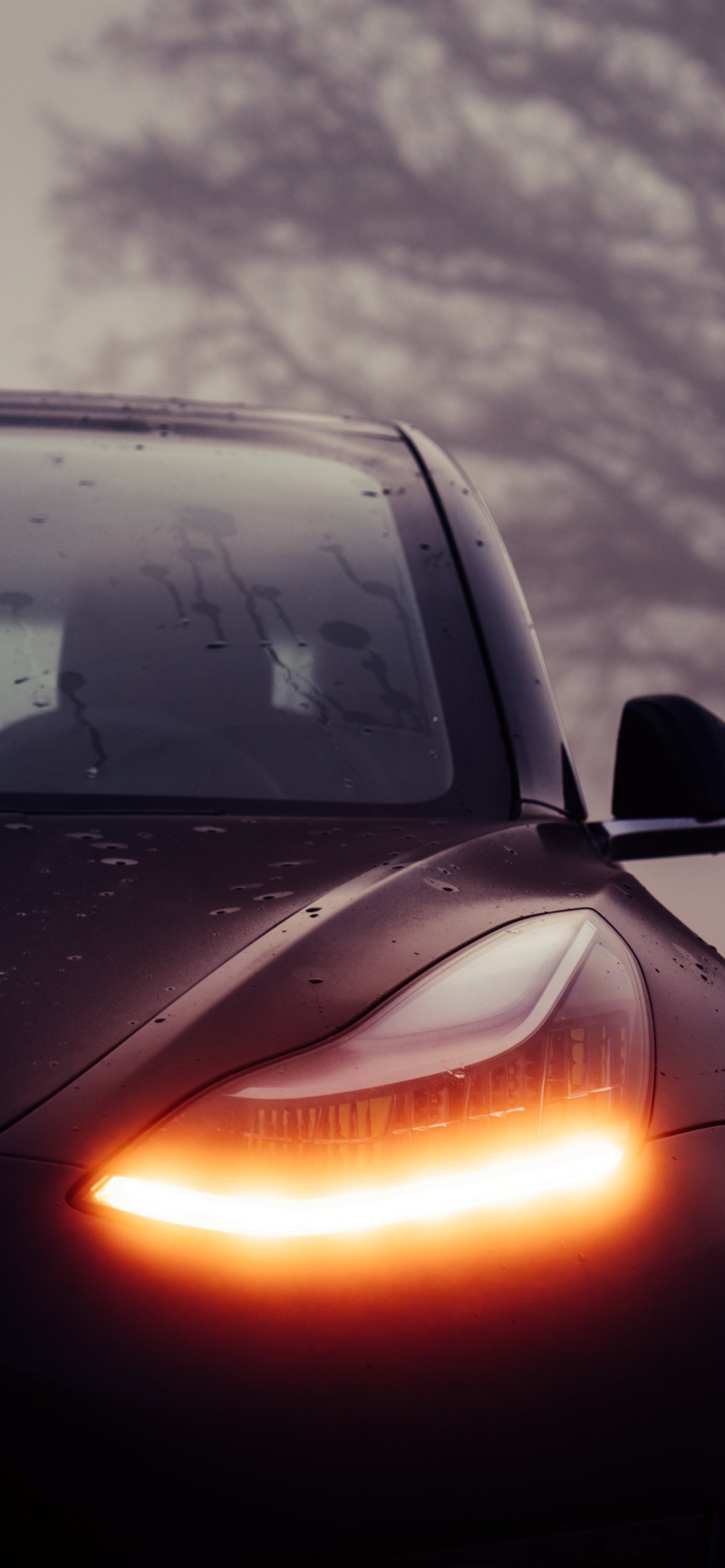 Tesla Model 3 fond d